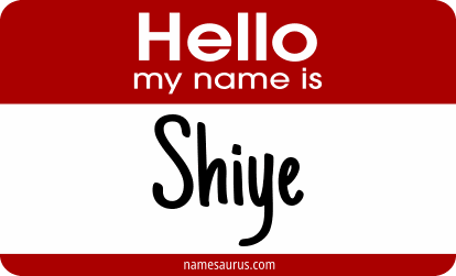 Hello my name is Shiye png download
