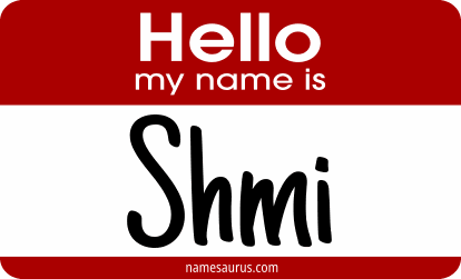Hello my name is Shmi png download