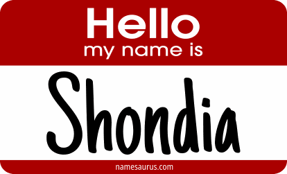 Hello my name is Shondia png download