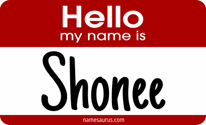Hello my name is Shonee png download