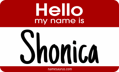 Hello my name is Shonica png download