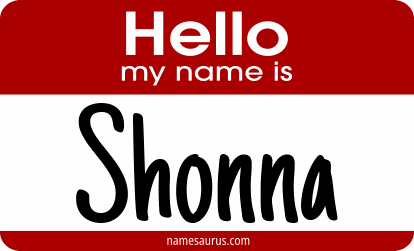 Hello my name is Shonna png download