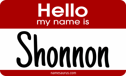 Hello my name is Shonnon png download