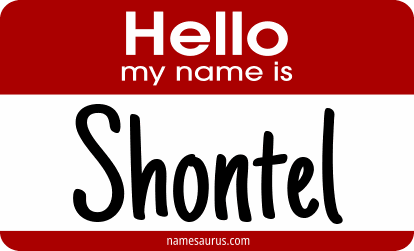 Hello my name is Shontel png download