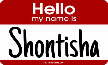 Hello my name is Shontisha png download