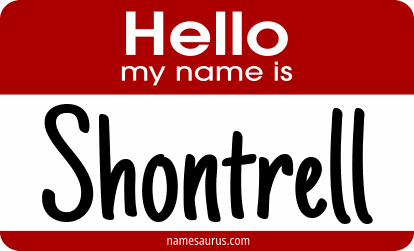 Hello my name is Shontrell png download