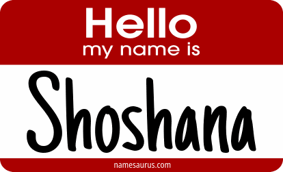 Hello my name is Shoshana png download