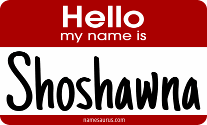 Hello my name is Shoshawna png download