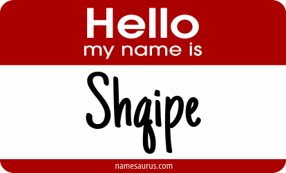 Hello my name is Shqipe png download