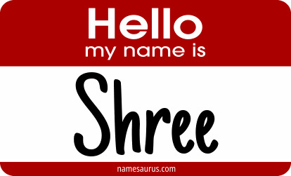 Hello my name is Shree png download