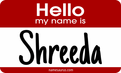 Hello my name is Shreeda png download