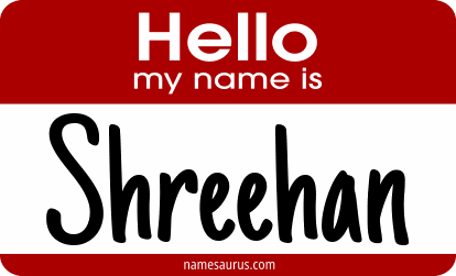 Hello my name is Shreehan png download