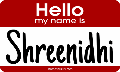 Hello my name is Shreenidhi png download