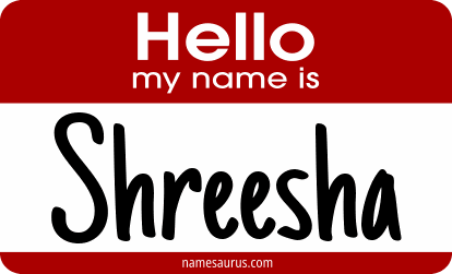 Hello my name is Shreesha png download