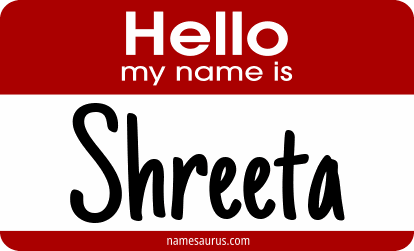 Hello my name is Shreeta png download