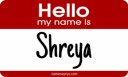 Hello my name is Shreya png download