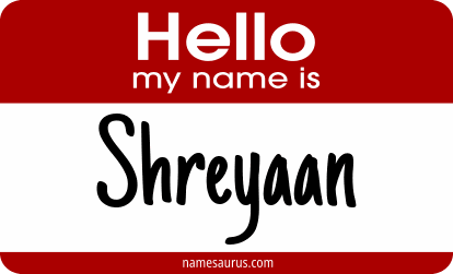 Hello my name is Shreyaan png download