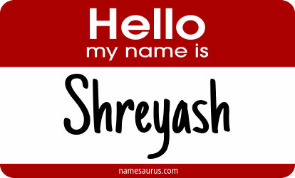 Hello my name is Shreyash png download