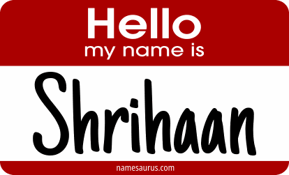 Hello my name is Shrihaan png download