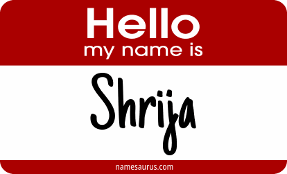Hello my name is Shrija png download