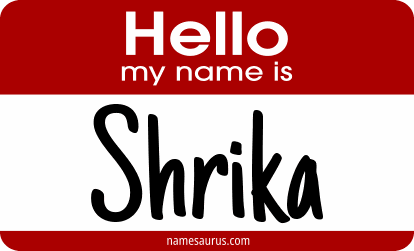 Hello my name is Shrika png download
