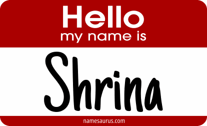 Hello my name is Shrina png download
