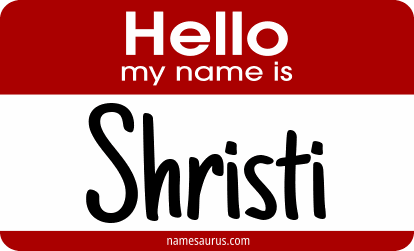 Hello my name is Shristi png download