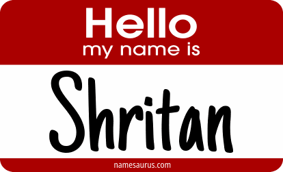 Hello my name is Shritan png download