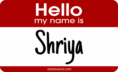 Hello my name is Shriya png download