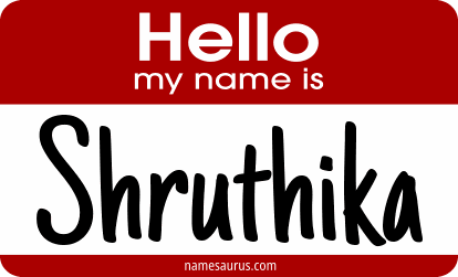 Hello my name is Shruthika png download