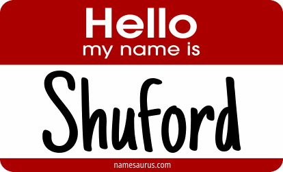 Hello my name is Shuford png download