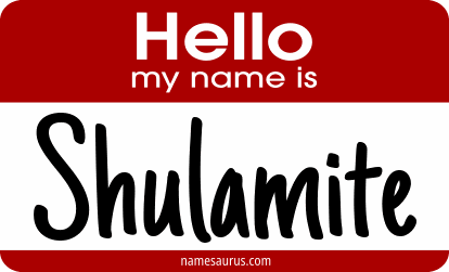 Hello my name is Shulamite png download