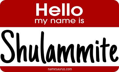 Hello my name is Shulammite png download