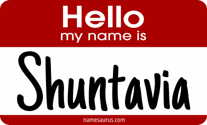 Hello my name is Shuntavia png download
