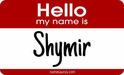 Hello my name is Shymir png download