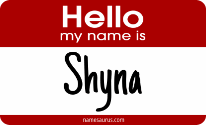 Hello my name is Shyna png download