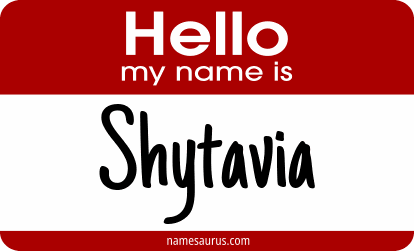 Hello my name is Shytavia png download