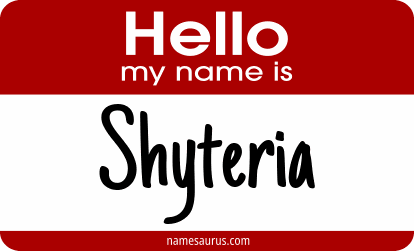 Hello my name is Shyteria png download