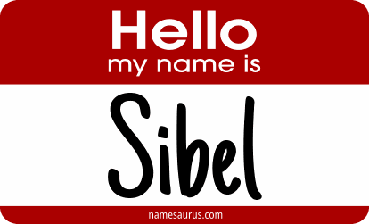 Hello my name is Sibel png download