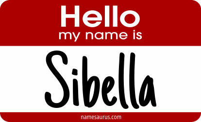 Hello my name is Sibella png download