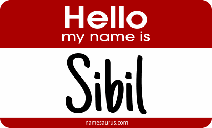Hello my name is Sibil png download
