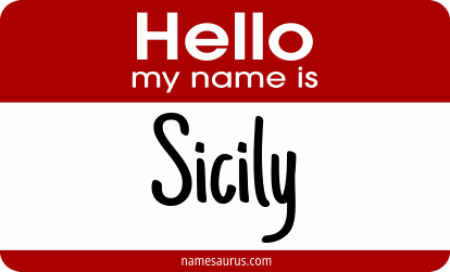 Hello my name is Sicily png download