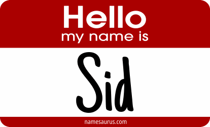Hello my name is Sid png download