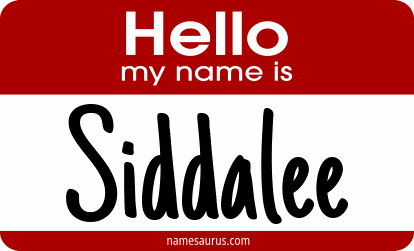 Hello my name is Siddalee png download