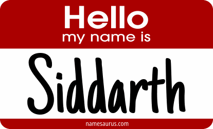 Hello my name is Siddarth png download
