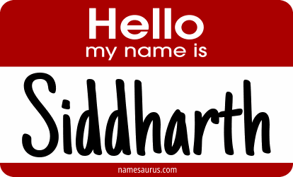 Hello my name is Siddharth png download