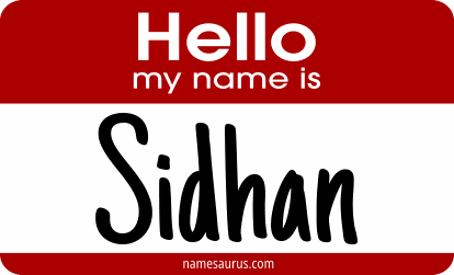 Hello my name is Sidhan png download