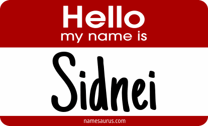 Hello my name is Sidnei png download
