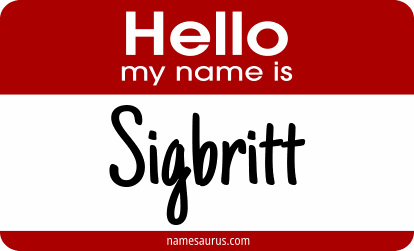 Hello my name is Sigbritt png download