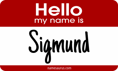 Hello my name is Sigmund png download